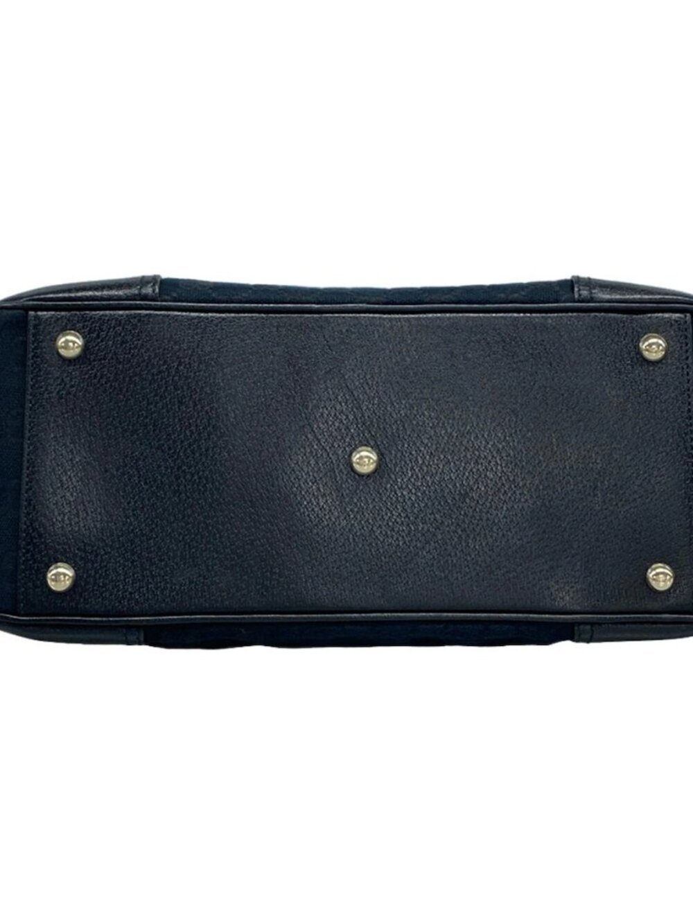 GUCCI Princey, GG pattern 161720 Navy Black Leather - Shoulder Bag - Picture 5 of 15